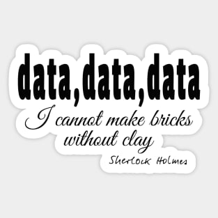 Data Data Data Sticker